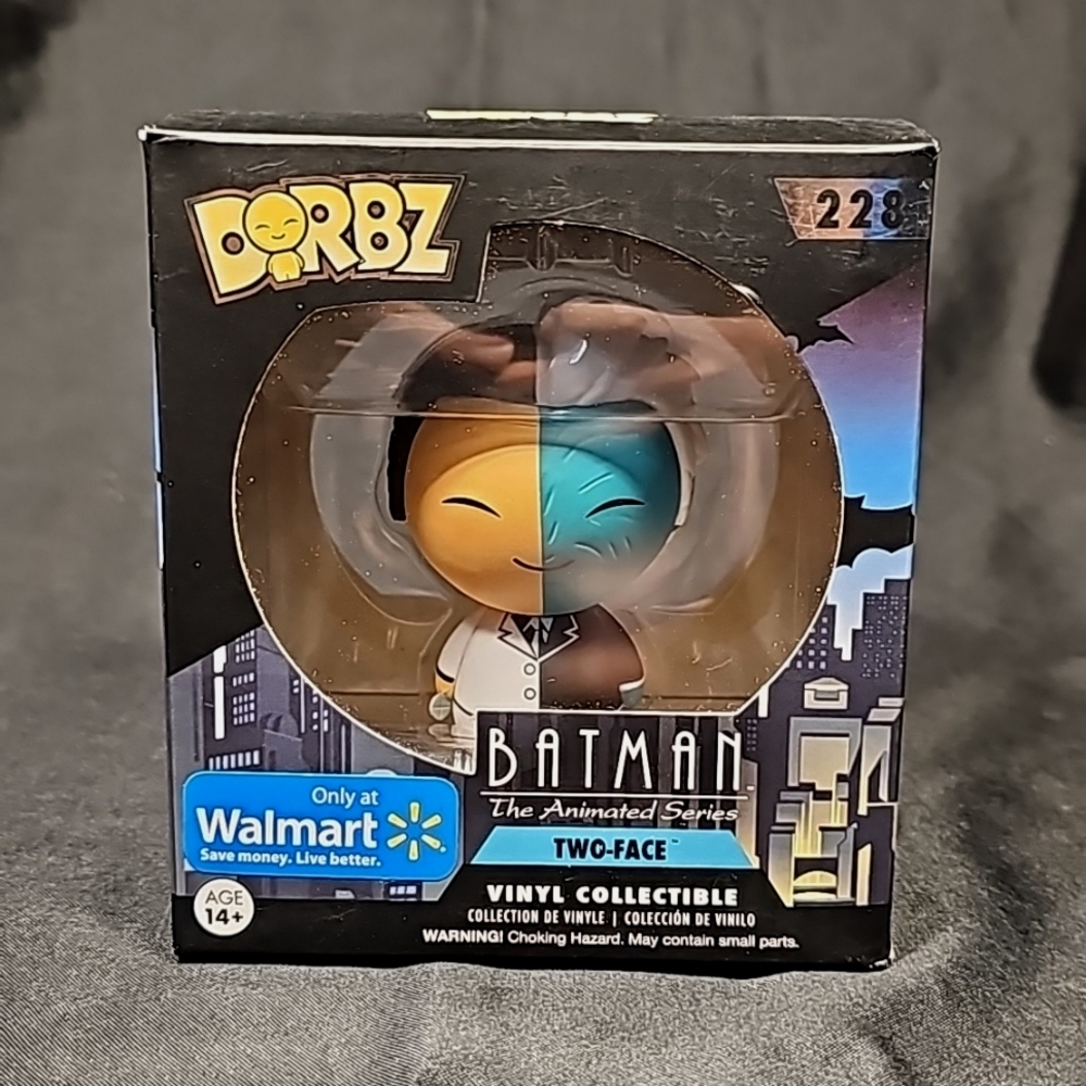 Funko Dorbz 228 Two-Face Batman Animated Series Walmart Black Friday Exclusive